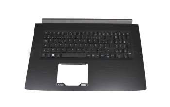 Clavier incl. topcase FR (français) noir/noir original pour Acer Aspire 5 (A517-51)