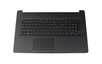 Clavier incl. topcase FR (français) noir/noir original pour HP 17-ca1000