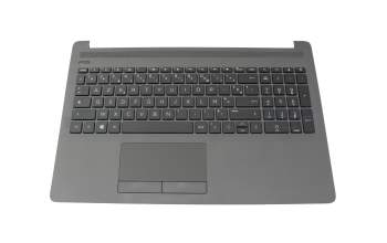 Clavier incl. topcase FR (français) noir/noir original pour HP 255 G7