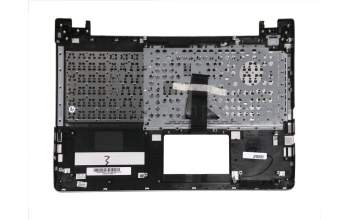 Clavier incl. topcase GR (grecque) noir/argent original pour Asus K56CB