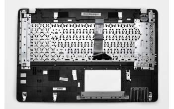 Clavier incl. topcase IT (italien) noir/argent original pour Asus F750LB