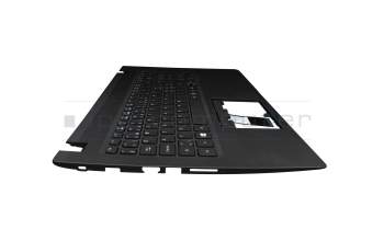 Clavier incl. topcase SF (suisse-francais) noir/noir original pour Acer Aspire 3 (A315-21)