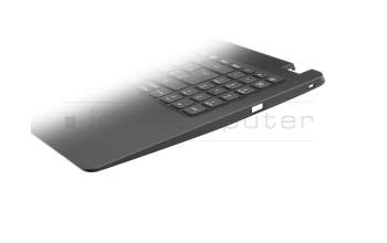 Clavier incl. topcase SF (suisse-francais) noir/noir original pour Acer Aspire 3 (A315-42)