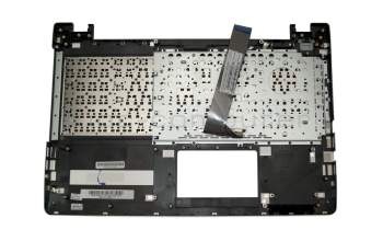 Clavier incl. topcase SLO (slovaque) noir/argent original pour Asus K56CM