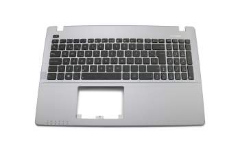 Clavier incl. topcase SP (espagnol) noir/gris original pour Asus D550CA