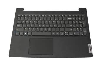 Clavier incl. topcase US (anglais) gris/noir original pour Lenovo V15 G2 IJL (82QY)