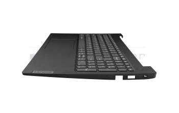 Clavier incl. topcase US (anglais) gris/noir original pour Lenovo V15 G2 IJL (82QY)