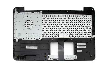 Clavier incl. topcase US (anglais) noir/champagne original pour Asus X555LD