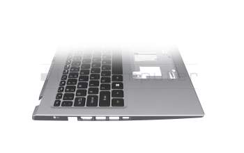 Clavier incl. topcase US (anglais) noir/noir avec rétro-éclairage original pour Acer Aspire 5 (A515-56T)