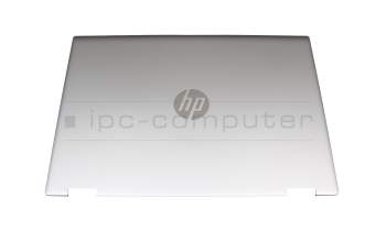 Couvercle d\'écran 35,6cm (14 pouces) argent original pour HP Pavilion x360 14-dw0000