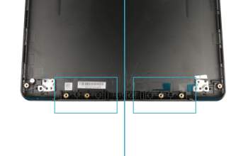 Couvercle d\'écran 39,6cm (15,6 pouces) gris original pour Asus VivoBook 15 X510QA