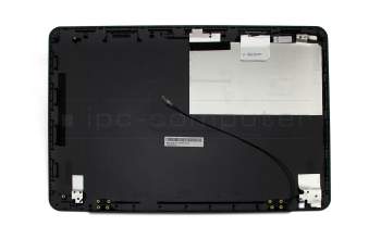 Couvercle d\'écran 39,6cm (15,6 pouces) noir original cannelé (1x antenne) pour Asus VivoBook F555BA