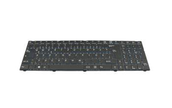 D17KHN original Medion clavier DE (allemand) noir/bleu/noir abattue