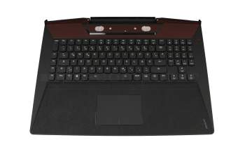 DC33001EV10 original Lenovo clavier incl. topcase DE (allemand) noir/noir avec rétro-éclairage