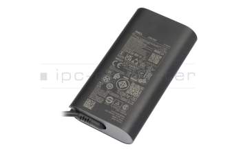 Dell 16 DC16256 original GaN-Chargeur USB-C 100 watts arrondie