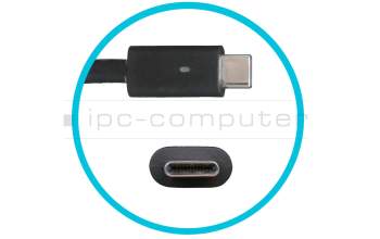 Dell Latitude 13 2in1 (5300) Chrome original Chargeur USB-C 100 watts arrondie Plus