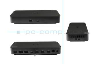 Dell Pro Dock WD25Z USB-C 3 réplicateur de port incl. 180W chargeur pour Dell DC16250