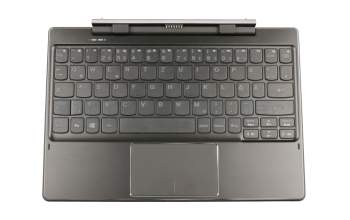 Docking-Keyboard, German (DE) - black pour Lenovo IdeaPad Miix 310-10ICR (B01M037WJE)