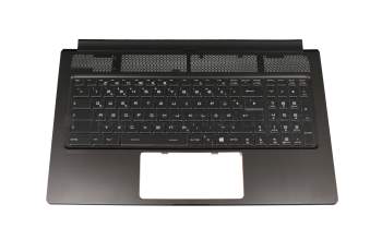 E2P-7G1C422-TA2 original MSI clavier incl. topcase DE (allemand) noir/noir