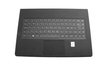 EA0TA000500 original Lenovo clavier incl. topcase ND (nordique) noir/noir avec rétro-éclairage