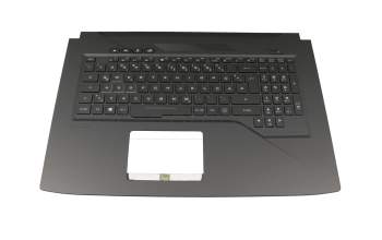 EABKN0005030 original Asus clavier incl. topcase DE (allemand) noir/noir avec rétro-éclairage