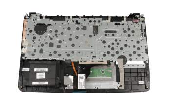EAX1500307R original HP clavier incl. topcase DE (allemand) noir/noir avec rétro-éclairage