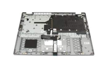 EAZA0002010-1 original Acer clavier incl. topcase DE (allemand) gris/gris avec rétro-éclairage