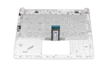 EBG72003020 original HP clavier incl. topcase DE (allemand) blanc/blanc