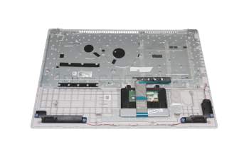 EC13R000100 original Lenovo clavier incl. topcase DE (allemand) gris/argent