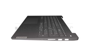 ET1K7000200 original Lenovo clavier incl. topcase DE (allemand) gris/gris avec rétro-éclairage (Port de chargement USB-C)