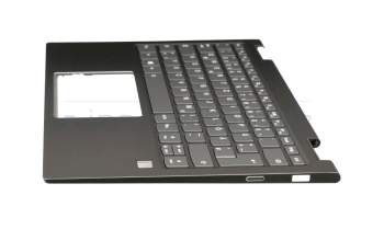 ET279000300 original Lenovo clavier incl. topcase DE (allemand) anthracite/anthracite avec rétro-éclairage