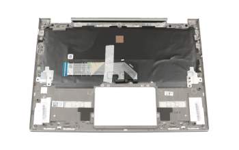 ET279000300 original Lenovo clavier incl. topcase DE (allemand) gris/argent avec rétro-éclairage