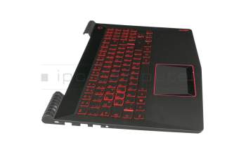 FA15P000300 original Lenovo clavier incl. topcase DE (allemand) noir/noir avec rétro-éclairage