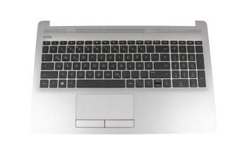 FA29M000J70-3 original HP clavier incl. topcase DE (allemand) noir/argent