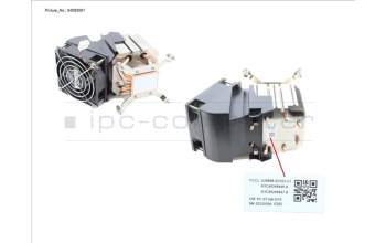 Fujitsu FPCCPY36GK HEATPIPE 125W CEL W VER2 ADL