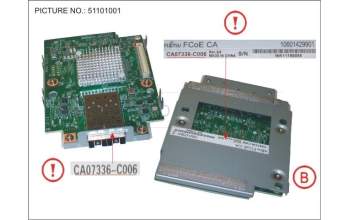 Fujitsu FUJ:CA07336-C006 DX80/90 S2 INTERFCARD FCOE 2PORT 10G