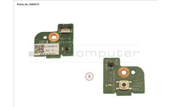 Fujitsu FUJ:CP718284-XX SUB BOARD, POWER BUTTON