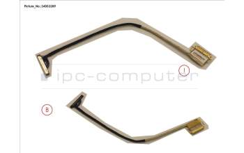 Fujitsu CABLE, LCD pour Fujitsu LifeBook U747