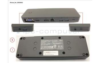 Fujitsu PORT REPLICATOR TACT (TYPE-C) pour Fujitsu Stylistic V727