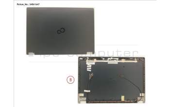 Fujitsu LCD BACK COVER ASSY pour Fujitsu Celsius H970