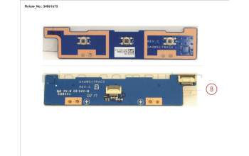 Fujitsu SUB BOARD, TP BUTTONS pour Fujitsu Celsius H970