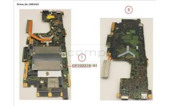 Fujitsu MAINBOARD ASSY I5 7200U pour Fujitsu LifeBook U757