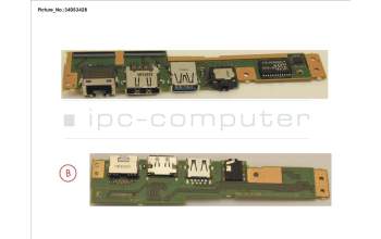 Fujitsu SUB BOARD, AUDIO/USB/LAN pour Fujitsu LifeBook U747