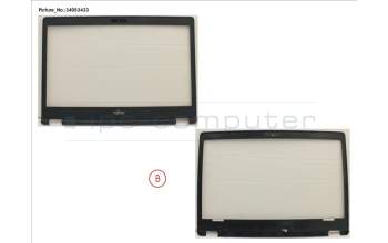 Fujitsu LCD FRONT COVER (FOR CAM/MIC) pour Fujitsu LifeBook U747