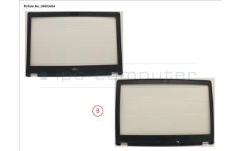 Fujitsu LCD FRONT COVER (FOR CAM/MIC) pour Fujitsu LifeBook U757