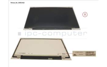 Fujitsu FUJ:CP732318-XX LCD PANEL AG, W/ RUBBER (EDP, FHD)