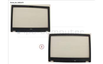 Fujitsu LCD FRONT COVER (FOR MIC) pour Fujitsu LifeBook U757