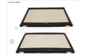 Fujitsu LCD FRONT COVER (W/O CAM/MIC) pour Fujitsu LifeBook U747