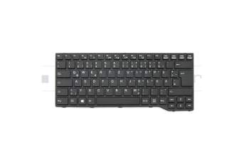 FUJ:CP733741-XX original Fujitsu clavier DE (allemand) noir/noir abattue