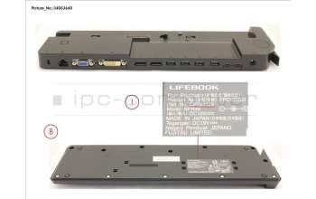 Fujitsu PORT REPLICATOR pour Fujitsu LifeBook U7510